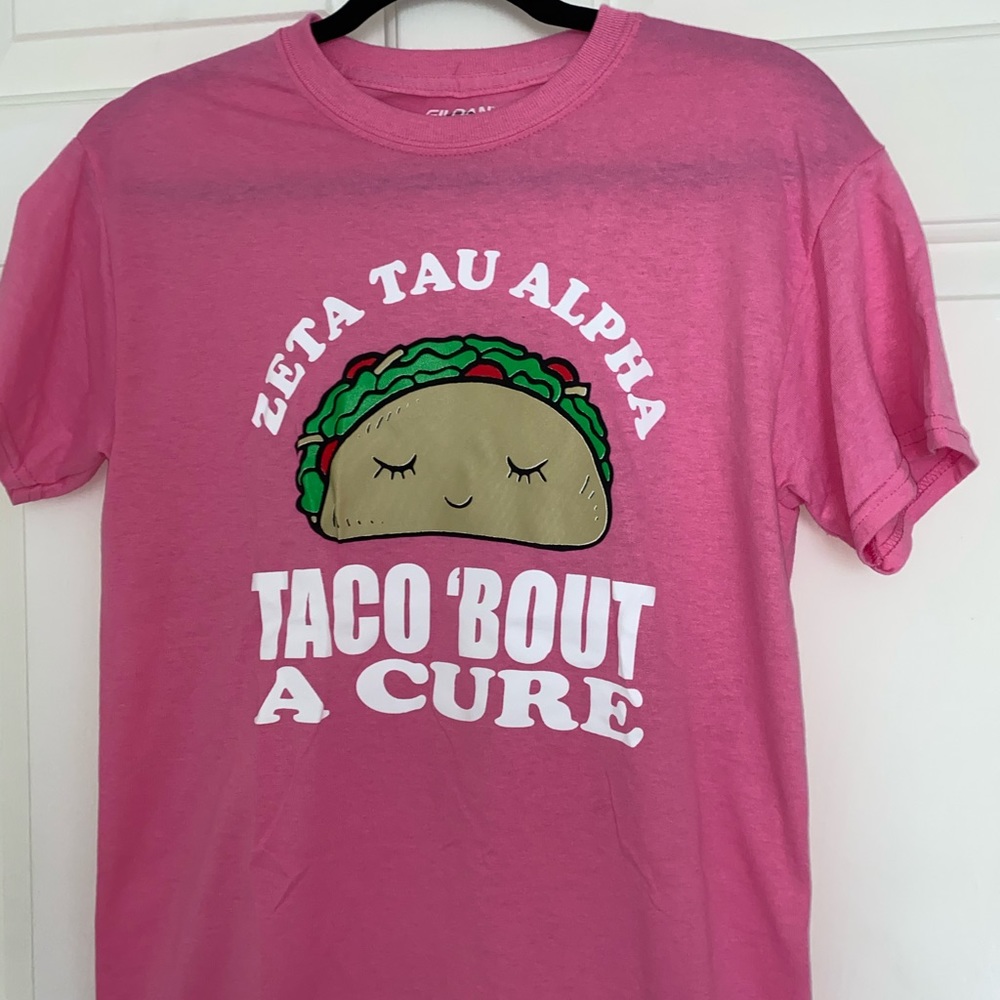 Zeta Tau Alpha Breast Cancer Awareness Shirt